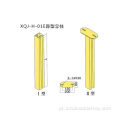Coluna de suporte para montagem de bandeja de cabos
